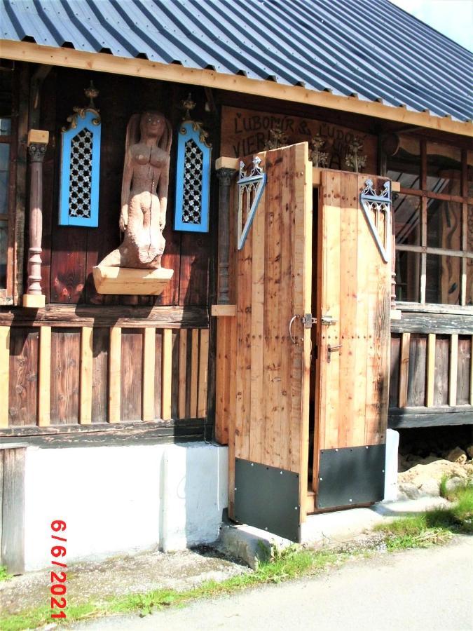 Villa Drevenica Art Galery à Liptovska Luzna Extérieur photo